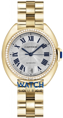 Buy this new Cartier Cle De Cartier Automatic 35mm WJCL0023 ladies watch for the discount price of £32,400.00. UK Retailer.